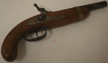 carved gun