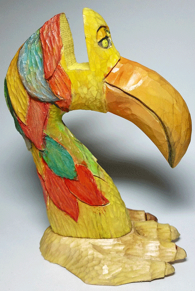 Dodo bird for holding your glasses.